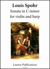 SONATA IN C MINOR VIOLIN AND HARP -CNCL14 cover